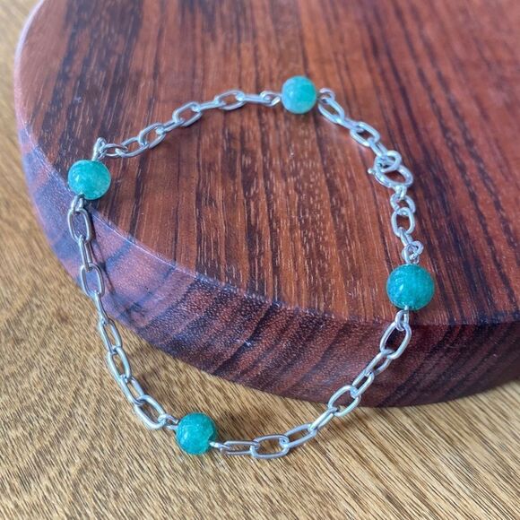 Sterling  silver bracelet - Picture 1 of 3